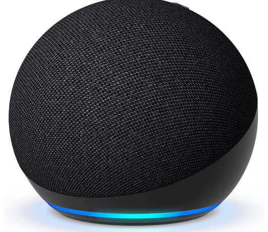 Bocina Inteligente Amazon Echo Dot 5th Gen, 2022 Negro con Alexa
